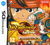 Inazuma Eleven 2: Kyoui no Shinryakusha - Fire JP Nintendo DS  box art